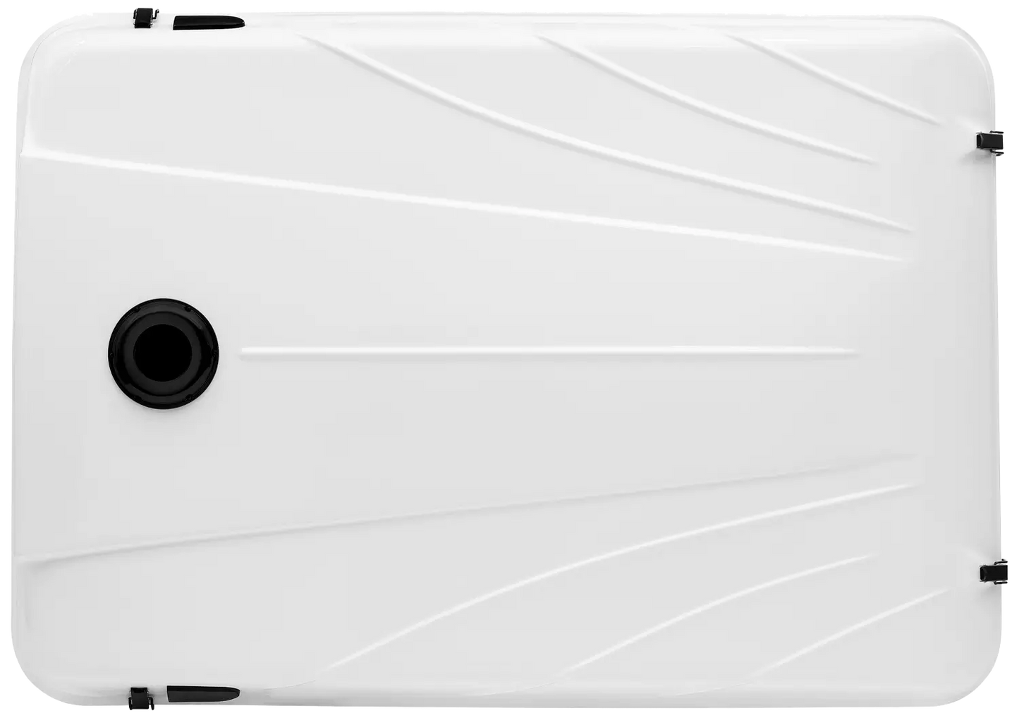 Tente de toit James Baroud PROLINE Evasion, tente de toit compacte et résistante pour camping en extérieur, vue de face.