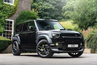 Kit Wide Track KAHN pour Defender 110 (2020+), look agressif et premium, accessoires de tuning pour carrosserie KAHN.