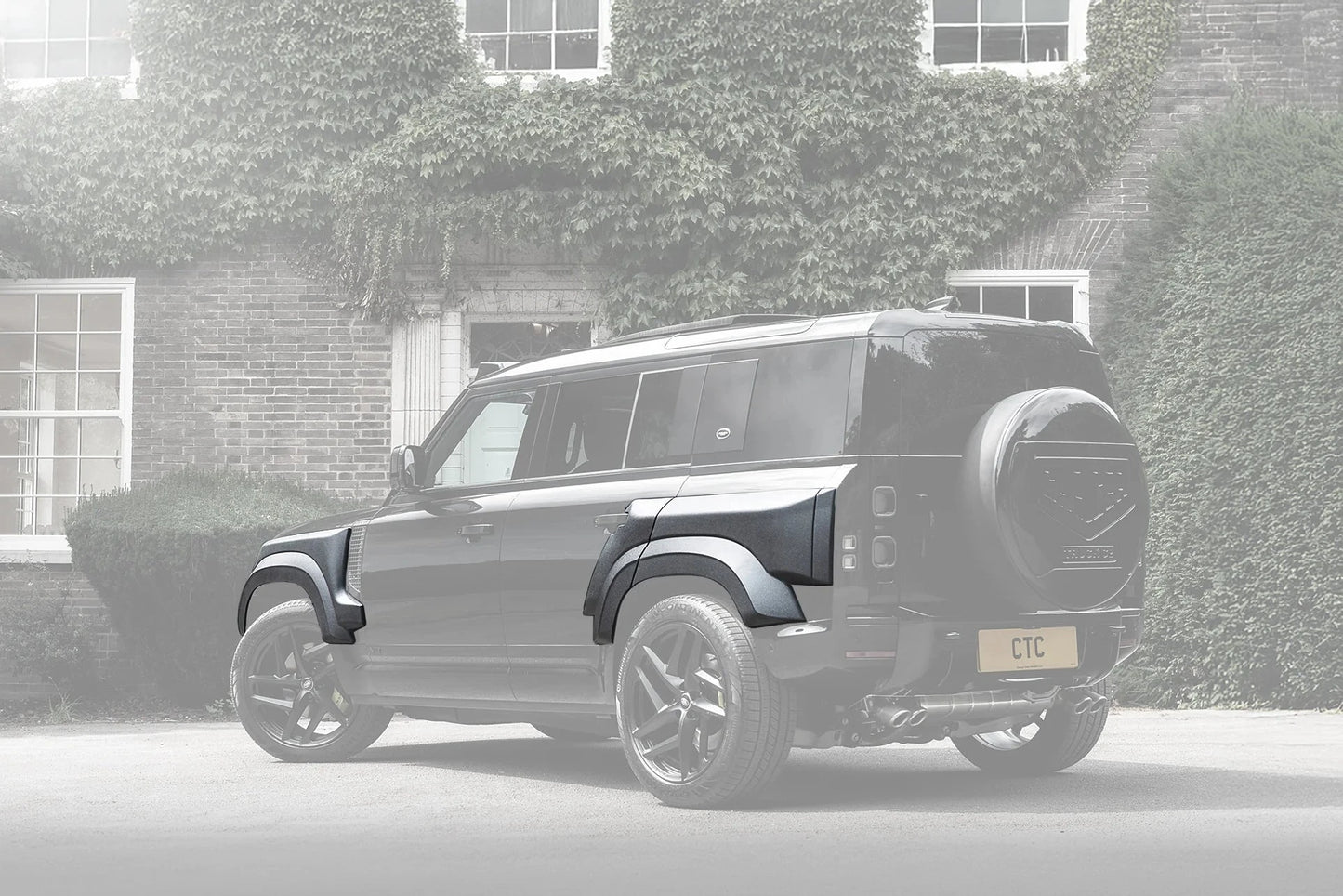 Kit élargisseur de voie KAHN pour Defender 110 2020+, look agressif et premium, tuning carrosserie, pièce pour véhicule tout-terrain.