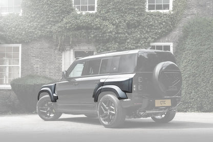 Kit élargisseur de voie KAHN pour Defender 110 2020+, look agressif et premium, tuning carrosserie, pièce pour véhicule tout-terrain.