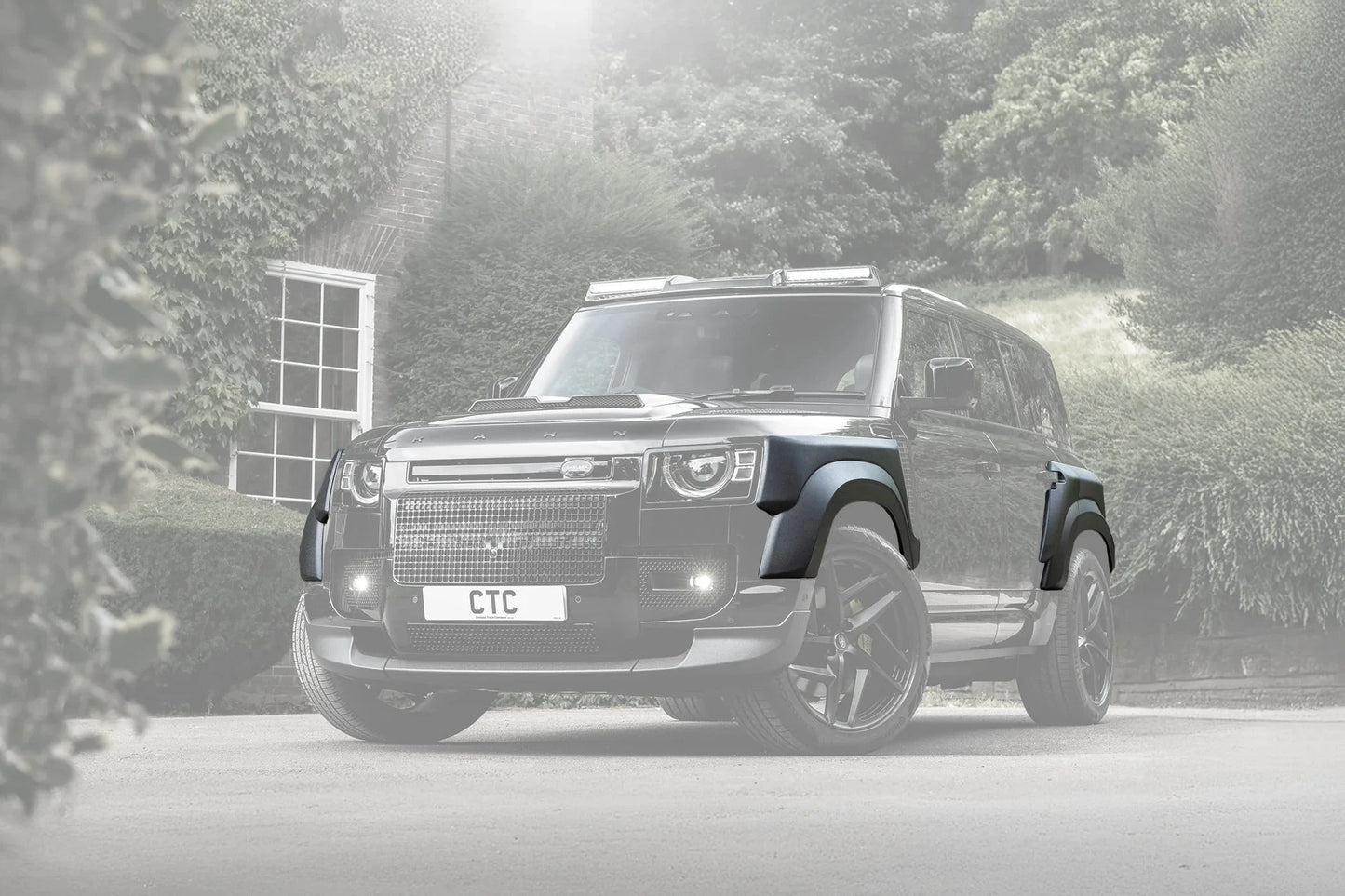 Kit de carrosserie KAHN Wide Track pour Defender 110 2020+ avec look agressif et élégant, tuning premium pour véhicule tout-terrain.