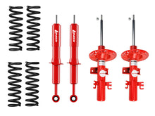 Kit suspension KONI +40mm pour Dacia Duster III 2024, amélioration offroad et confort, composants visibles en image