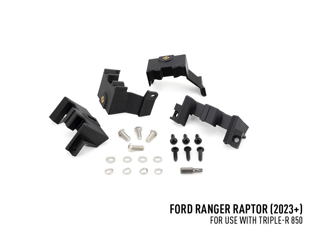 Kit de calandre Lazer Triple-R 850 LED pour Ford Ranger Raptor 2023+, éclairage LED robuste et performant.