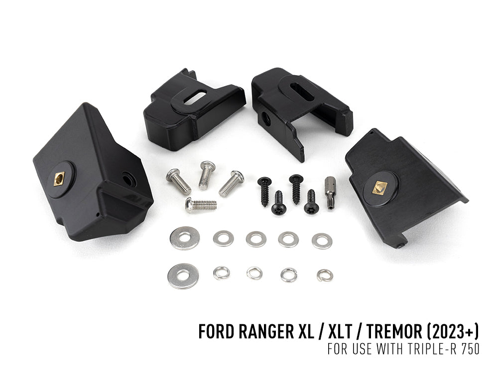 Pack de LED pour calandre LAZER LAMPS sur Ford Ranger XL/XLT/Tremor 2023+ avec feux LED intégrés.