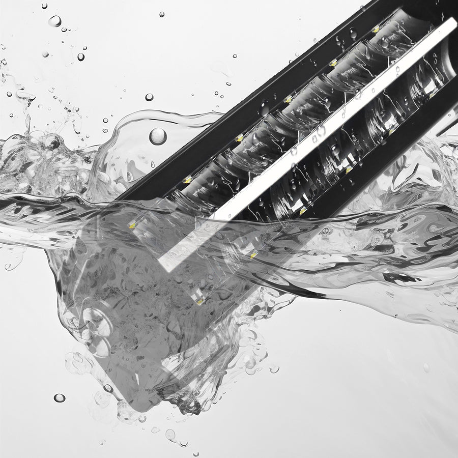 Barre LED Lumidrive MAXDRIVE 1245, éclairage LED de position avec feux sélectionnables, pour véhicules.