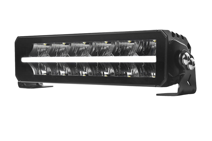 Barre LED Lumidrive MAXDRIVE 1245 avec feux de position sélectionnables, éclairage LED pour véhicules, design compact et moderne