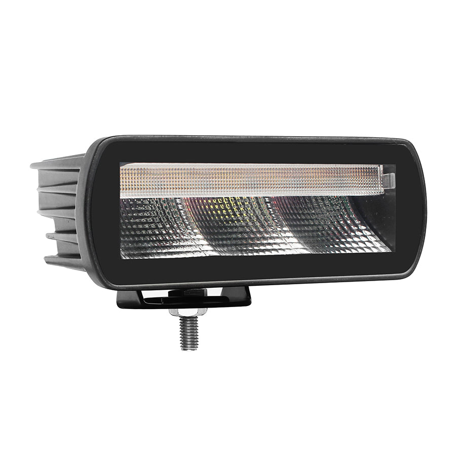 Éclairage LED Lumidrive pour signalisation avec feux déportés étanches IP67/IP69K, idéal pour signalisation et sécurité.