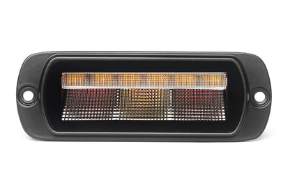 Feu LED de signalisation arrière étanche LUMIDRIVE ADVERTISOR intégré, éclairage LED pour signalisation automobile.