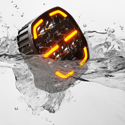 Feu de position LED puissant LUMIDRIVE Night Seeker 7, homologué, pour éclairage de véhicule avec lumière claire et moderne.