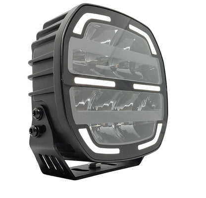 Feu de position LED puissant LUMIDRIVE Night Seeker 7, homologué, pour éclairage LED de véhicules, lumière claire et efficace.