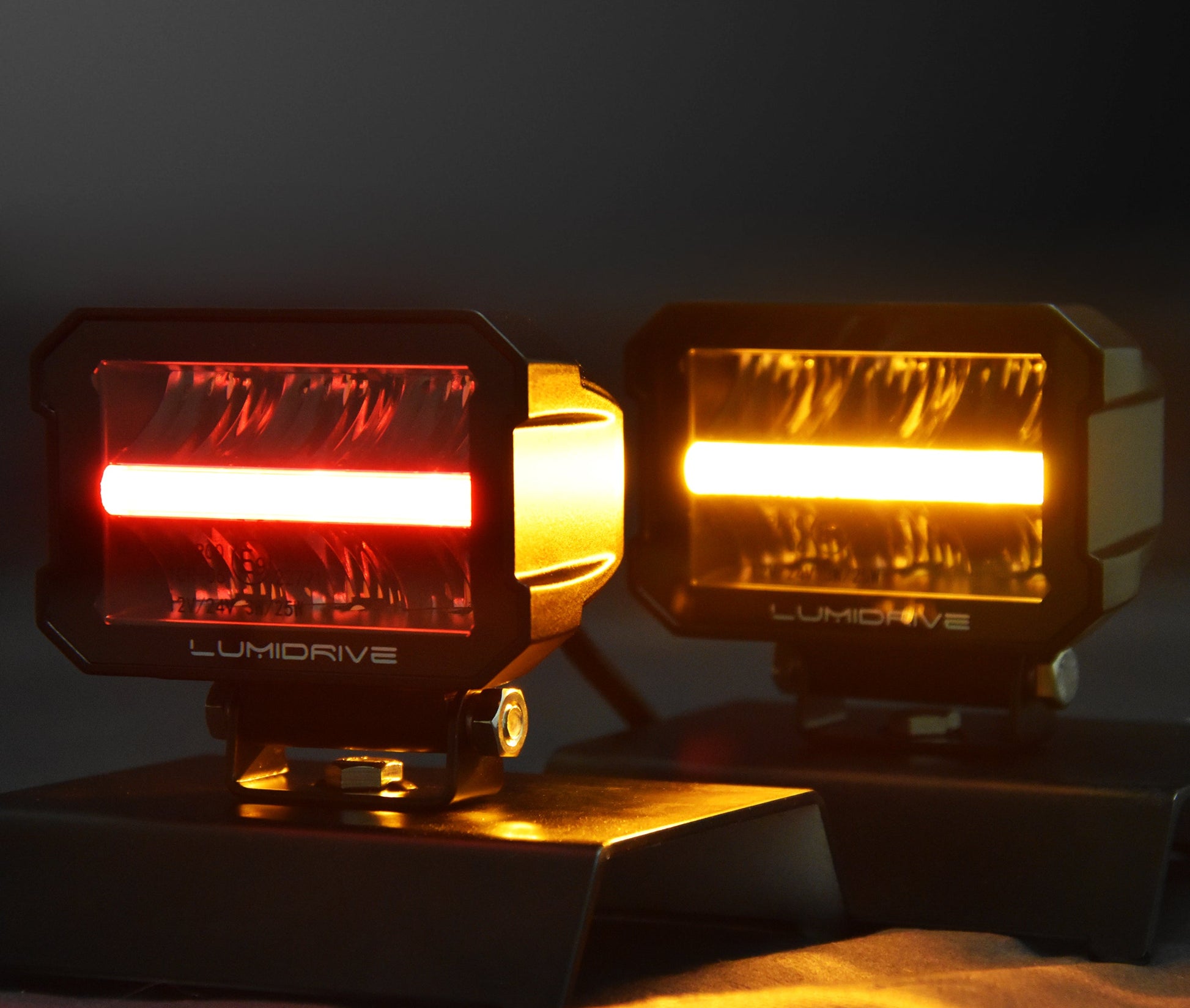 Phare de travail LED Lumidrive PROXIDRIVE 2800 lumens, étanche, éclairage LED robuste pour usage professionnel.
