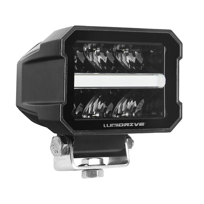 Phare de travail LED Lumidrive PROXIDRIVE 2800 lumens, étanche, éclairage LED robuste pour usage professionnel.