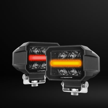 Phare de travail LED Lumidrive PROXIDRIVE, étanche, 2800 lumens, éclairage LED robuste pour usage professionnel.