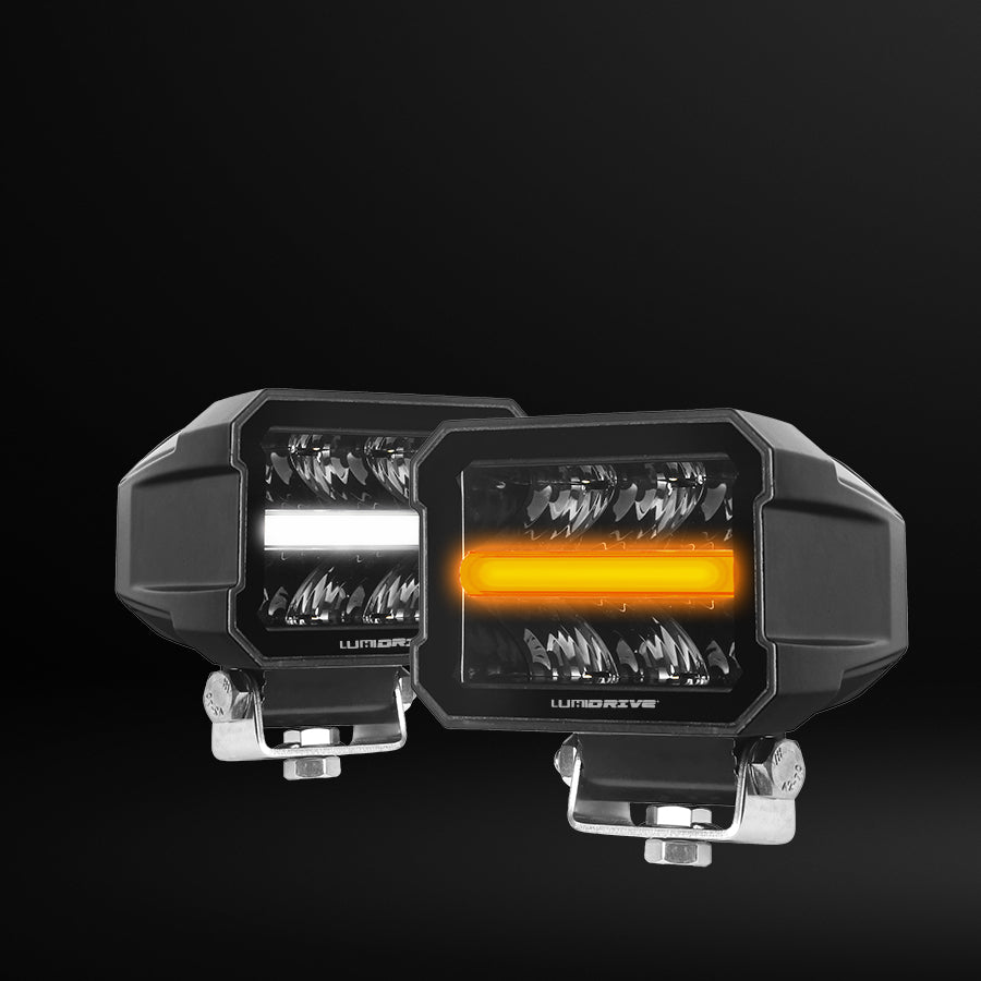 Phare de travail LED Lumidrive PROXIDRIVE 2800 lumens étanche, éclairage LED robuste pour usage professionnel.