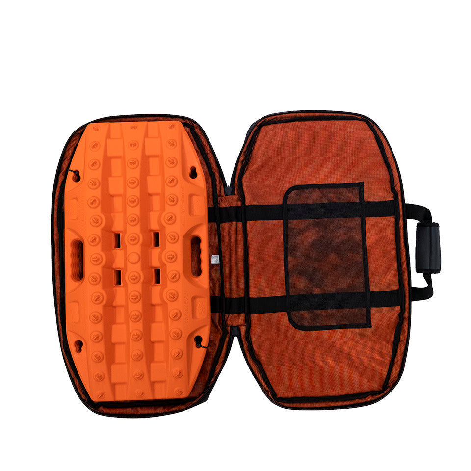 Housse de transport Maxtrax Mini noire pour plaques à sable 4x4, accessoire Maxtrax pour protection et stockage.