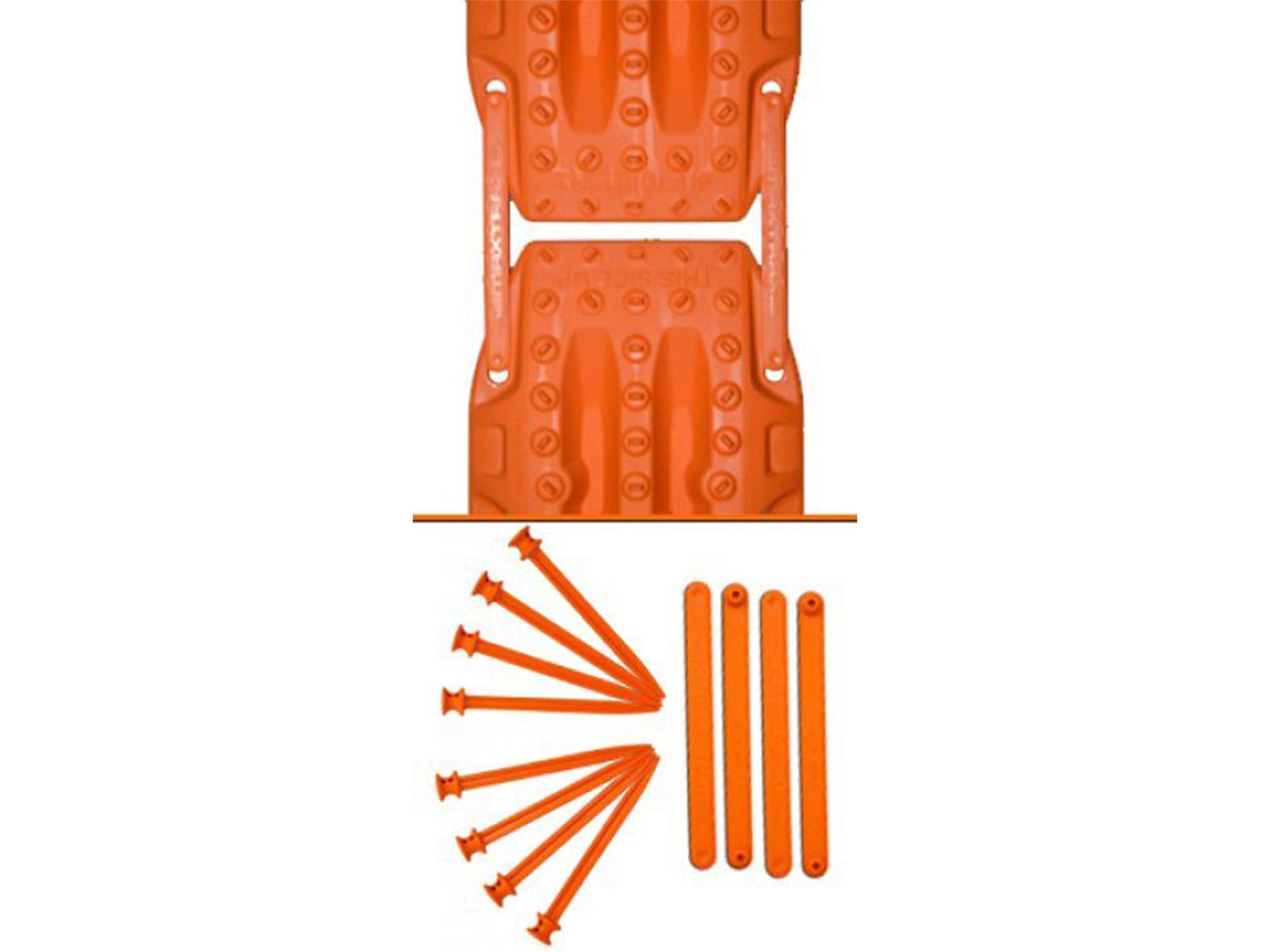 Plaques à sable Maxtrax Kit Fixation et Jonction avec piquets MKII et XTREME pour véhicules tout-terrain.