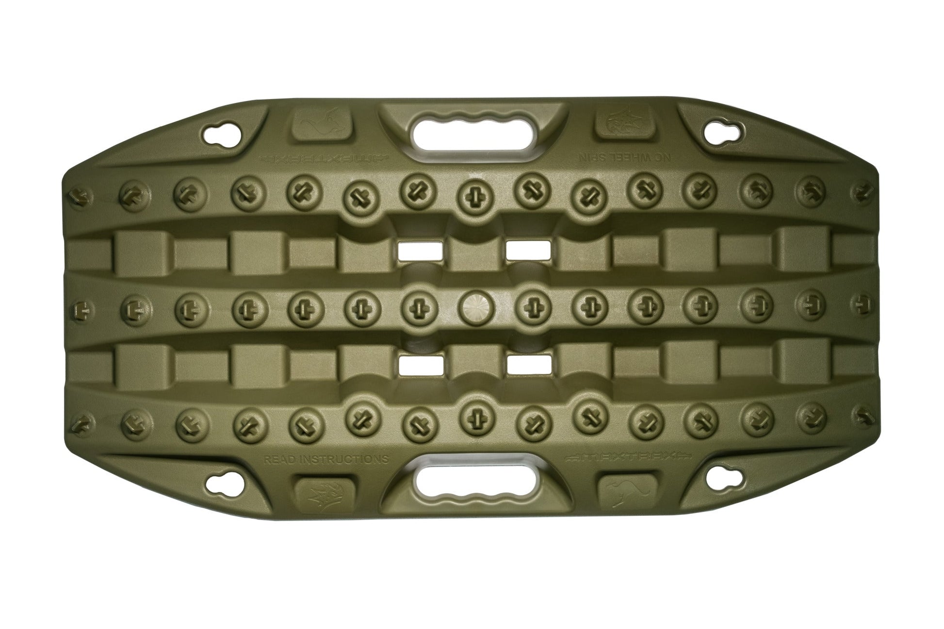 Plaque à sable Maxtrax Jaxbase, support cric ultra-résistant, en plastique robuste pour stabiliser le véhicule.