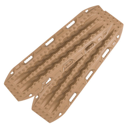 Paired Maxtrax MKII plaques à sable, 1,15 m x 0,34 m, plates robustes pour stabiliser le sable ou le sol.