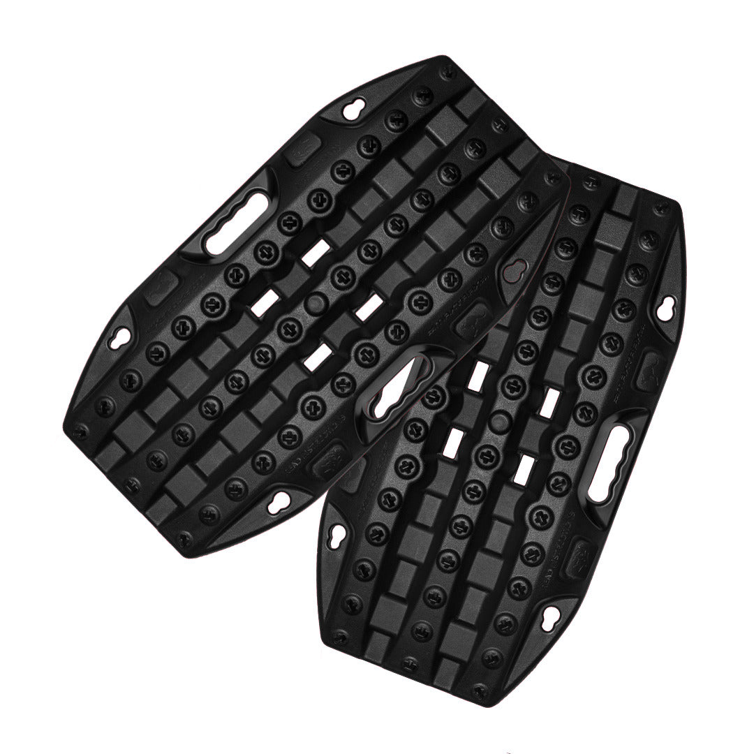 Plaques à sable Maxtrax Mini, kit léger et efficace pour 4x4 tout-terrain, conçues pour faciliter le sol meuble et sablonneux.