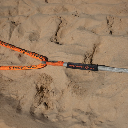 Sangle de traction Maxtrax pour tours d'arbre, longueur de 3 mètres, robuste et résistante pour véhicules tout-terrain.