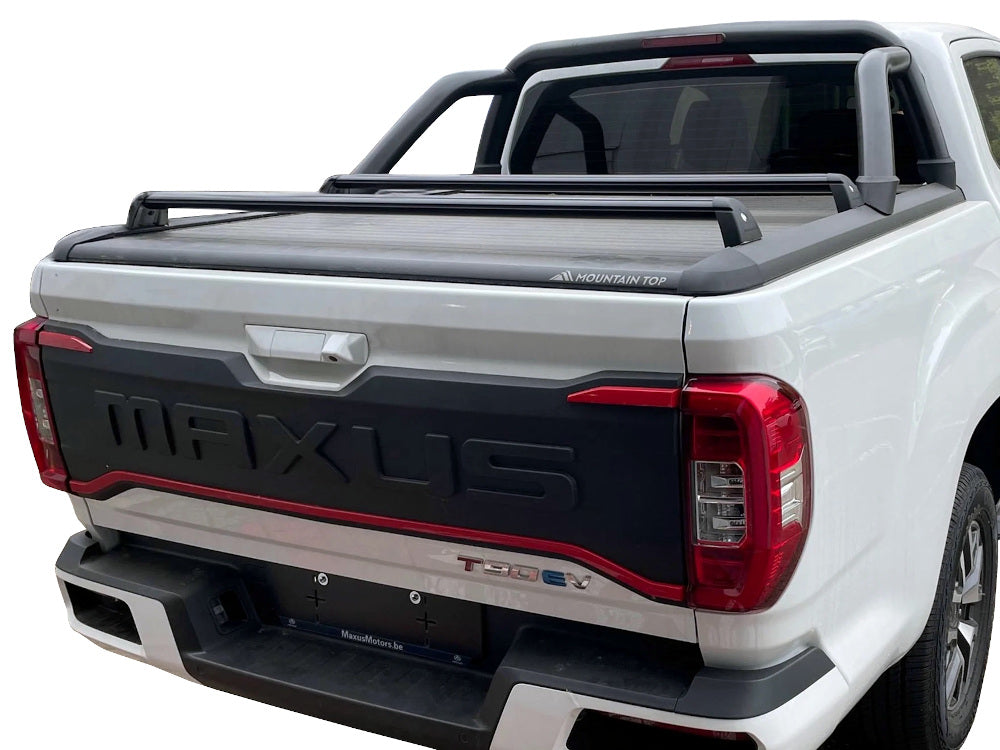 Couvre benne manuel Mountain Top EVOm pour Maxus T90 DC 2023, couverture robuste en tissu pour benne de camion.