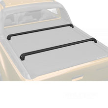 Kit de 2 barres de toit MountainTop pour rideau de benne RAM 1500 5.5" et 6.5" sur véhicule tout-terrain.