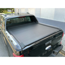 Rideau de benne manuel Mountain Top EVOm pour Ford Ranger Raptor 2011-2022, couvre-benne robuste et pratique.