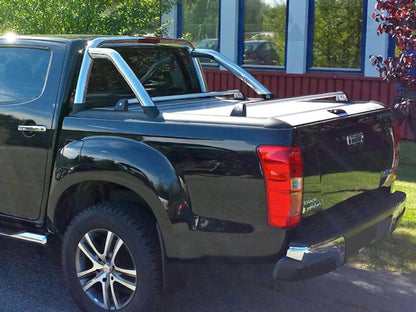 Rideau de benne MountainTop MTR pour Isuzu D-Max Double Cab 2012-2020, couvre-benne robuste et ajusté pour camion.