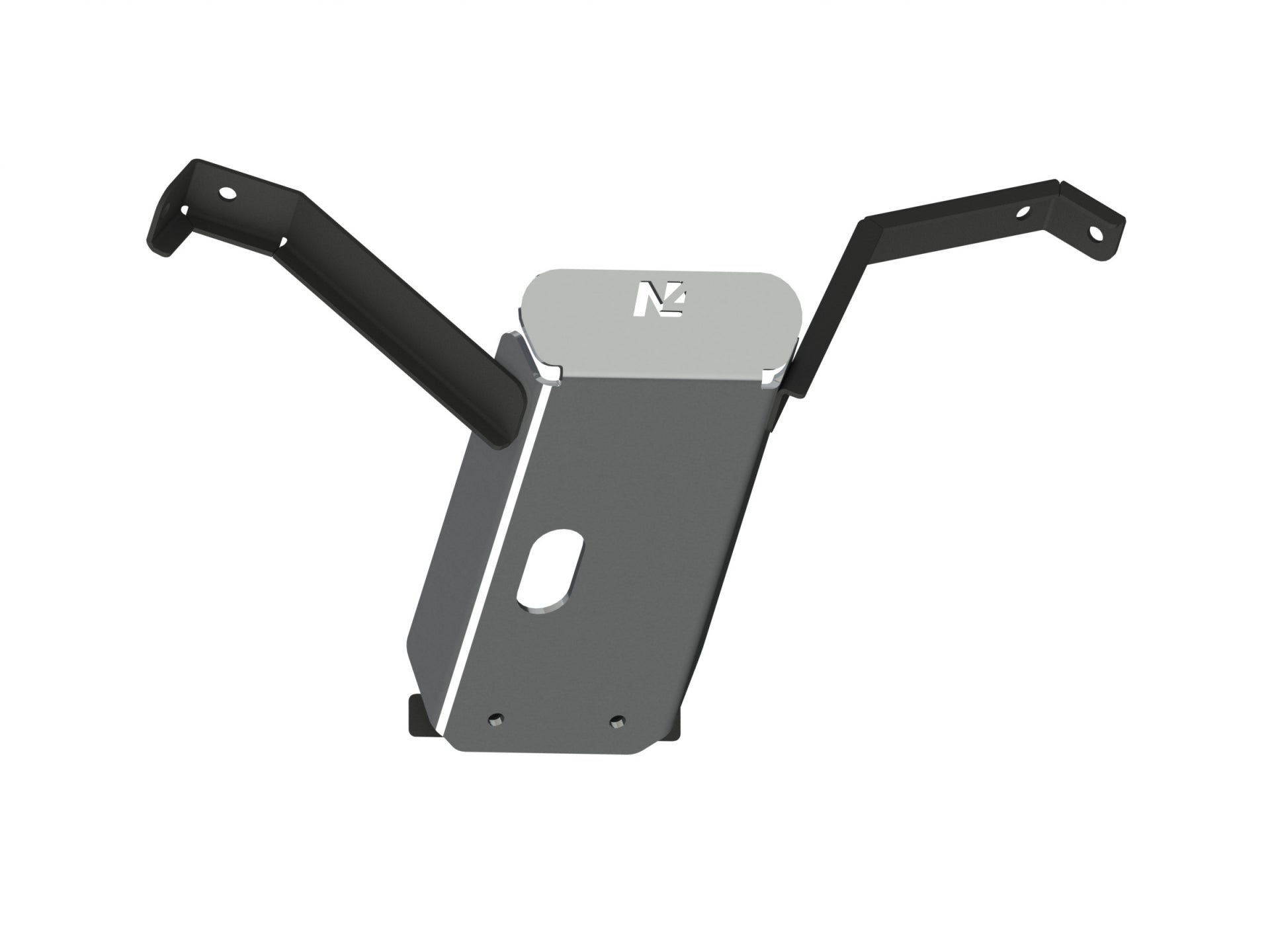 Protection de carter d'huile moteur en aluminium 6mm pour Jeep Wrangler JL V6 essence, protection inférieure N4 OFFROAD.