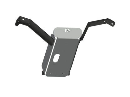 Protection de carter d'huile moteur en aluminium 6mm pour Jeep Wrangler JL V6 essence, protection inférieure N4 OFFROAD.