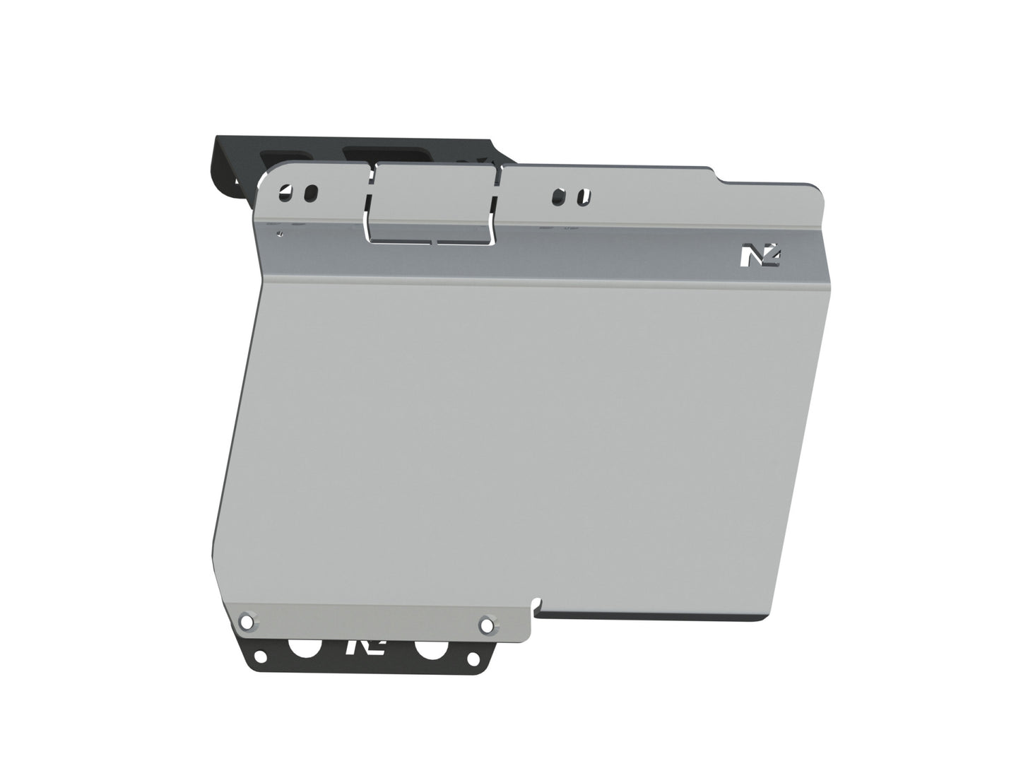 Protection pare-chocs arrière en aluminium 6mm pour Dacia Duster 4x4 2017-2023 avec AdBlue, protection inférieure N4 OFFROAD.