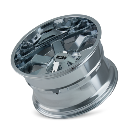 Jante OC WHEELS Mayhem Ion 141 chrome 9x17 pouces, 6x135/139.7, ET18, CB106.1, finition brillante.