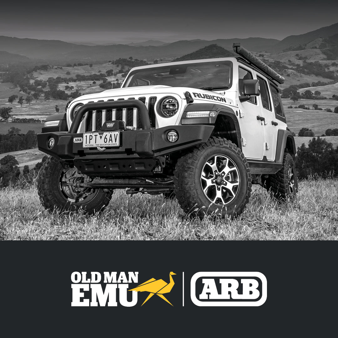 Kit de suspension OME pour Jeep Wrangler JK Unlimited 2006-2018, augmentation de 40-50mm, composants visibles dans l'image.