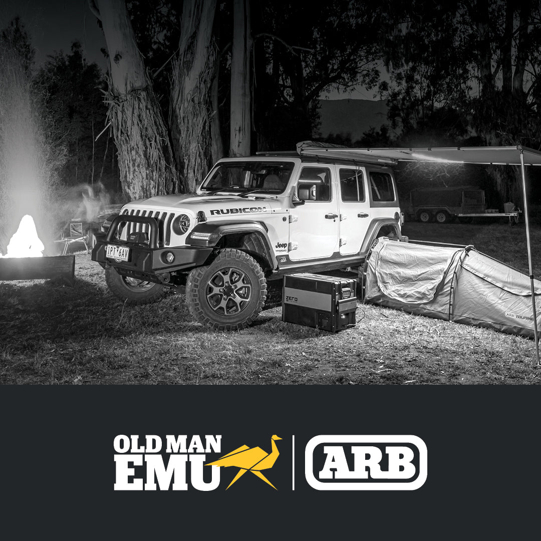 Kit de suspension OME pour Jeep Wrangler JK Unlimited 2006-2018, augmentation de 40-50mm, composants visibles dans l'image.