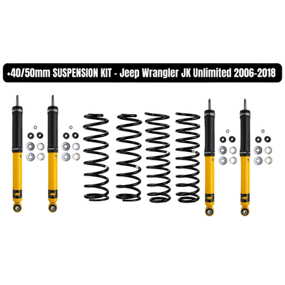 Kit de suspension OME pour Jeep Wrangler JK Unlimited 2006-2018, amortisseurs et ressorts, augmentation de hauteur de 40-50mm