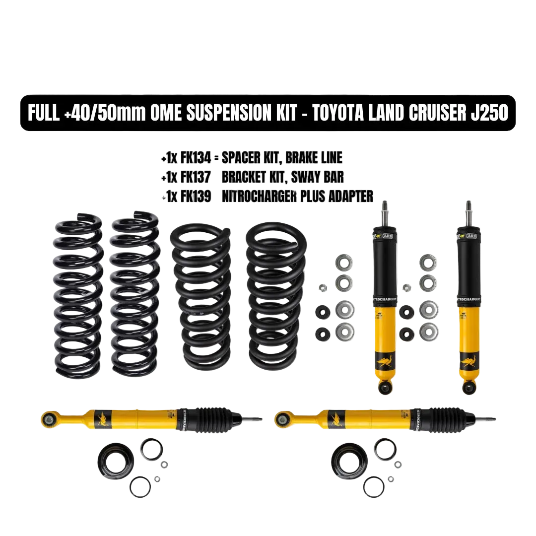 Kit Suspension OME +40/50mm - Toyota Land Cruiser Prado J250 2.8L Diesel sur Xperts4x4 Accessoires 4x4 Off-Road