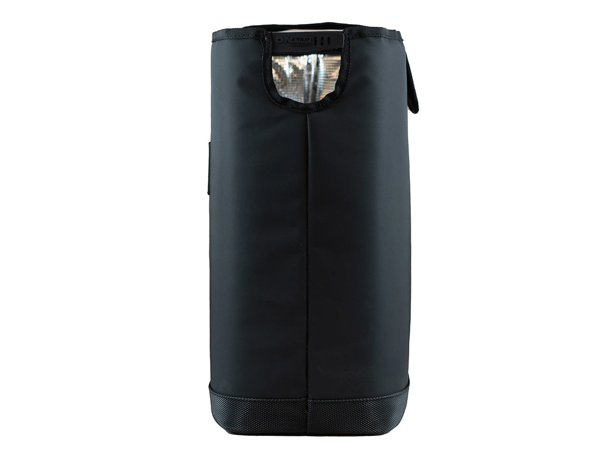 Housse isotherme multicouche ONTAP pour jerrican de douche portable, isolant thermique, en plastique robuste.