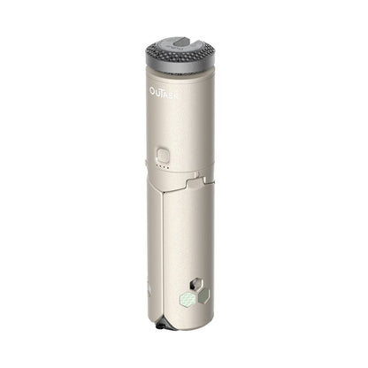Lampe télescopique LED extérieure OuTask Jaune Désert, 720°, éclairage portable pour activités outdoor