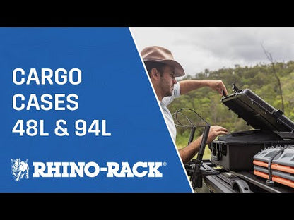 Cargo Case 94L | Coffre de rangement robuste 4x4 - RHINO-RACK