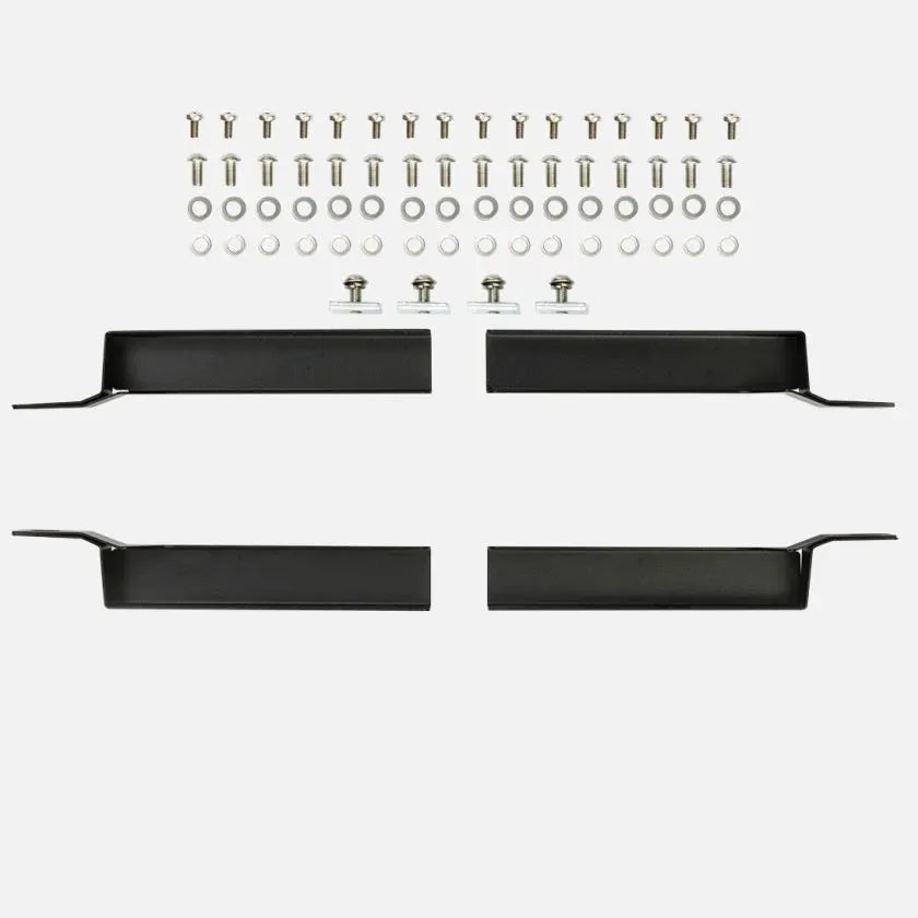Support panneau solaire REDARC pour barres Rhino-Rack Vortex et Heavy Duty, fixation solide pour panneaux solaires.