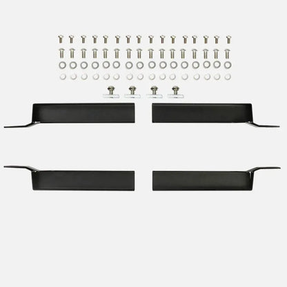 Support panneau solaire REDARC pour barres Rhino-Rack Vortex et Heavy Duty, fixation solide pour panneaux solaires.