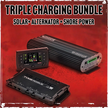 Système de gestion de batterie REDARC SOLILA Manager30 avec TVMS Rogue 4x4, pour énergie et autonomie en véhicule tout-terrain