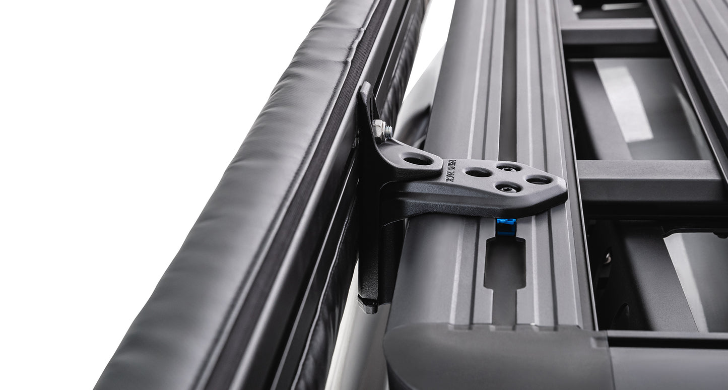 Adaptateur STOW iT pour auvent Batwing de Rhino-Rack, accessoire 4x4 Offroad, compatible avec les systèmes de fixation Rhino-Rack.