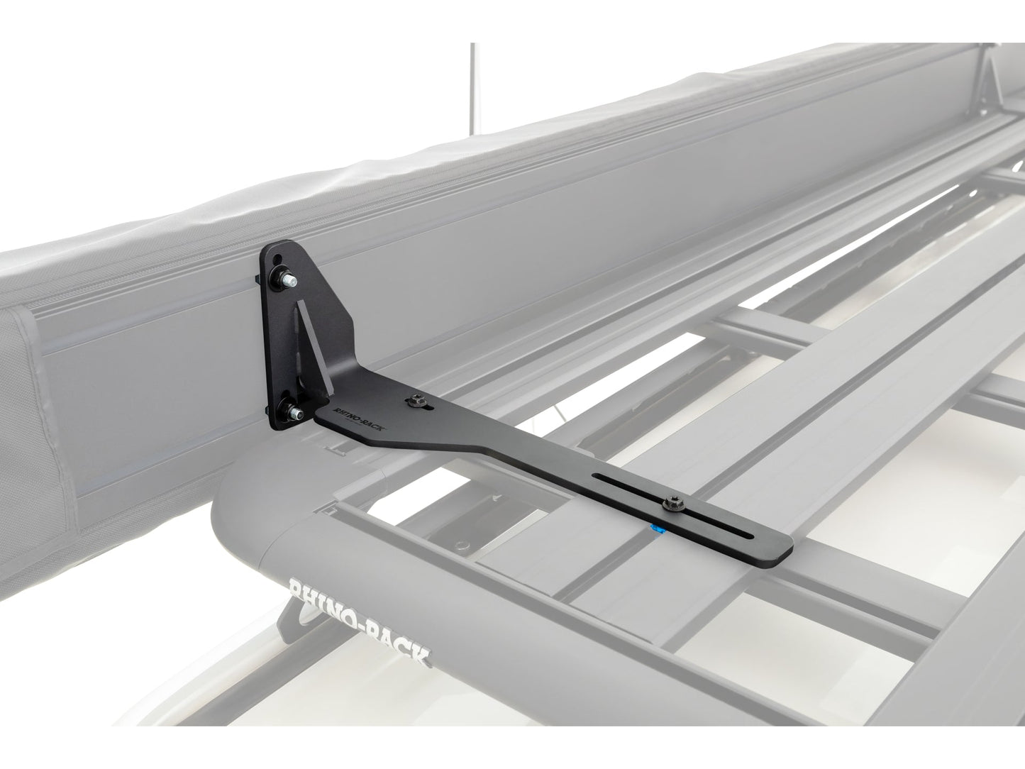 Auvent autoportant 180° Batwing RHINO-RACK de 2,2 m pour 8,4 m², installation facile, protection contre le soleil et la pluie.