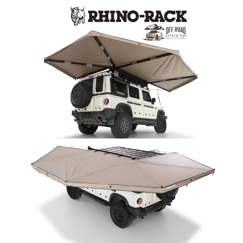 Auvent 270° Rhino-Rack Batwing Autoportant Latéral | Droite sur Xperts4x4 Accessoires 4x4 Off-Road
