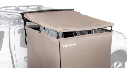 Cabine de douche extérieure Rhino-Rack - Intimité et robustesse sur Xperts4x4 Accessoires 4x4 Off-Road