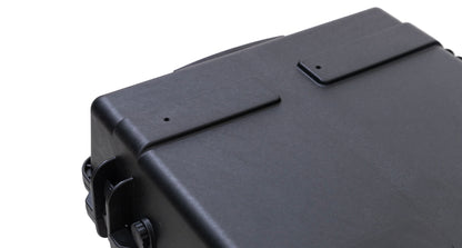 Coffre de toit robuste RHINO-RACK Cargo Case 94L, coffre de rangement pour véhicules 4x4 avec compartiments spacieux.
