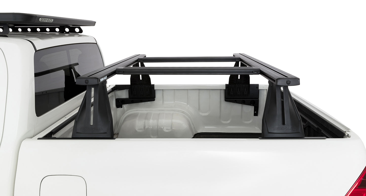 Kit de 2 barres de toit Rhino-Rack pour Toyota Hilux Revo 2015+ avec systèmes Reconn-Deck, longueurs 1500 mm, accessoires pour véhicule.