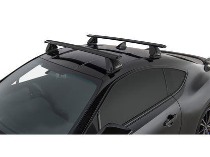 Kit de 2 barres de toit Rhino-Rack Sportz 1180mm pour Subaru BRZ et Toyota GT86, fixation sur le toit.