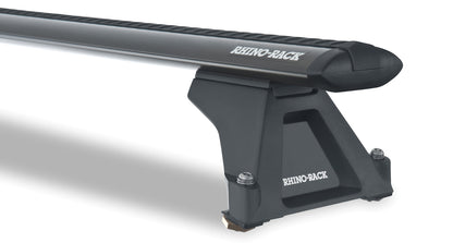 Kit de 2 barres de toit Vortex RHINO-RACK pour VW Transporter T5/T6, longueur 1500mm, installation sur le toit du véhicule.